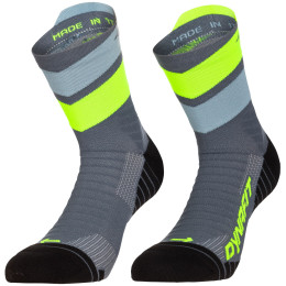 Chaussettes Dynafit Ultra Mid Sk gris / jaune cinder ULTRA YELLOW/5A30