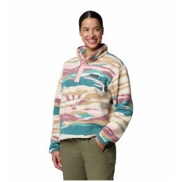 Sweat-shirt femme Columbia Helvetia™ II Printed Cropped Half Snap