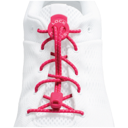 Lacets Lock Laces Original rose Hot Pink