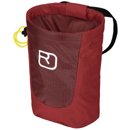 Sac à magnésie Ortovox Trad Chalkbag rouge foncé cengia rossa