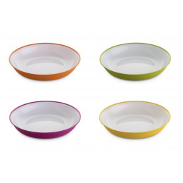 Set d'assiettes Omada SANALIVING Soup Plate Set 4x Plate 20xh4cm