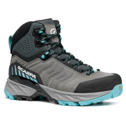 Bottes randonnée femme Scarpa Rush Trek GTX WMN girs Midgray-Aqua