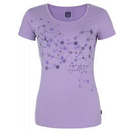 T-shirt femme Loap Bjarne krátký rukáv violet