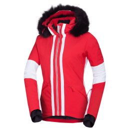 Veste de ski femme Northfinder Zella rouge / blanc 193redwhite