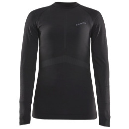 T-shirt femme Craft W Active Intensity LS vert BlackAsphalt