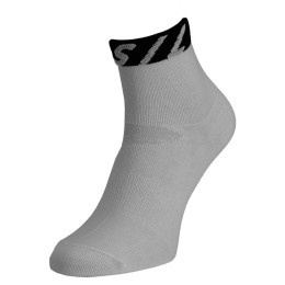 Chaussettes Silvini Airola gris / noir white-black
