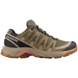 Chaussures randonnée femme Salomon X-Adventure Recon Gore Tex vert Falcon / Desert Tan / Hyma Pink