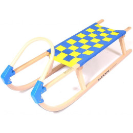 Luge Yate Lavina 125 cm bleu / jaune