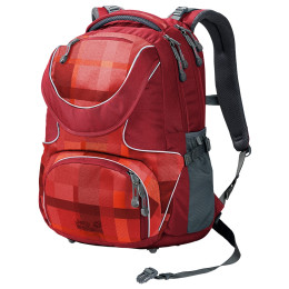 Sac à dos enfant Jack Wolfskin Ramson 26 Pack rouge IndianRedWovenCheck