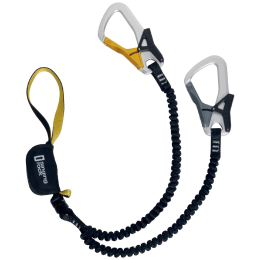 Cable confort Singing Rock Phario 360° noir / orange Black