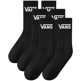 Chaussettes Vans Classic Half Crew noir Black