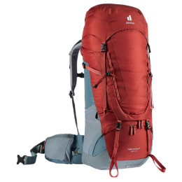 Sac à dos Deuter Aircontact 45+10 gris / rouge LavaTeal