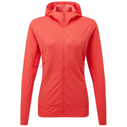 Veste polaire fonctionnelle femme Mountain Equipment Apiro Hooded Jacket Women's rouge Hibiscus