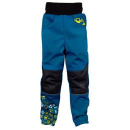 Pantalon softshell enfant WAMU Bagr bleu