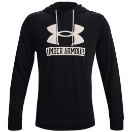 Sweat-shirt homme Under Armour Rival Terry Logo Hoodie 2022 vert Black / / Onyx White