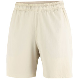 Short femme Salomon Wayfarer Ease 2.0 shirt W beige Silver Cloud