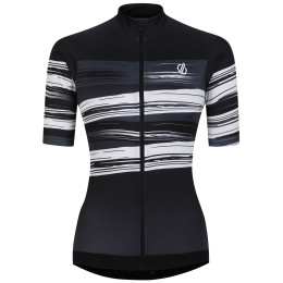 Maillot vélo femme Dare 2b AEP Stimulus Jersey vert Black Paint Print