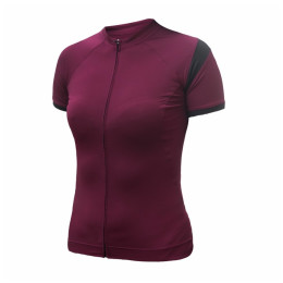 Maillot vélo femme Sensor Cyklo Coolmax Classic violet