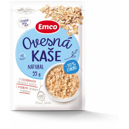 Porridge Emco Porridge d'avoine nature -30% de sucre 55g