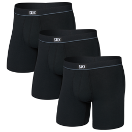 Caleçon homme Saxx Essential Cotton Boxer Brief Fly 3Pk