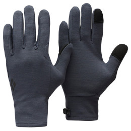 Gants Black Diamond Midweight Wool Liners girs Charcoal (0038)