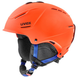 Casque de ski Uvex P1US 2.0 orange orange-blue mat