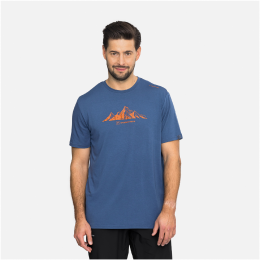 T-shirt fonctionnel homme Viking Lenta bleu foncé navy