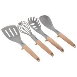 Set ustensiles de cuisine Outwell Almada Utensil Set brun / gris Brown