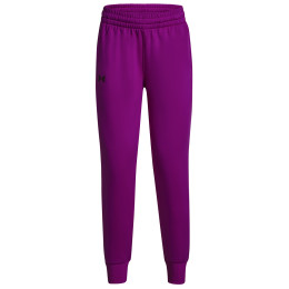 Pantalon de survêtement femmes Under Armour Fleece Jogge rose Mystic Magenta / / Black