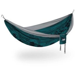 Hamac Eno DoubleNest Print gris / vert MountainstoSea/Grey