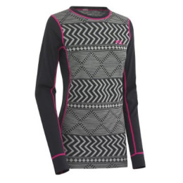 T-shirt femme Kari Traa Kryss LS girs Ebony