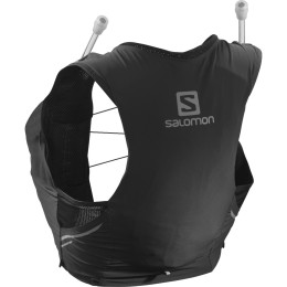 Gilet course Salomon Sense Pro 5W With Flasks vert black