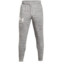 Pantalons de survêtement hommes Under Armour Rival Terry Jogger 2022 blanc OnyxWhite//OnyxWhite
