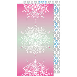 Serviette sechage rapide Towee Mandala 80 x 160 cm rose MandalaPink