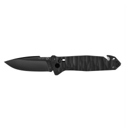 couteau pliant TB OUTDOOR Cac S200 French Army Knife Textured G10 Smooth noir