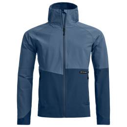 Veste softshell homme Ortovox Venet Softshell Hooded Jacket bleu Light Nunatak