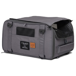 Přepravní taška na psa FikaGo Truffle gris Grey