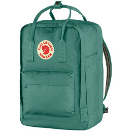 Sac à dos urbain Fjällräven Kånken Laptop 15" bleu clair Frost Green