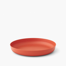 Assiette Sea to Summit Passage Plate rouge Spicy Orange