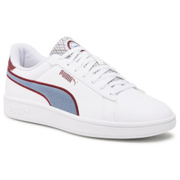 Chaussures Puma Puma Smash 3.0 Retro Prep blanc / bleu white