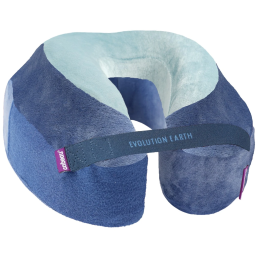 Oreiller de voyage Cabeau Evolution Earth Deluxe bleu Modrá