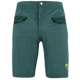 Pantalon 3/4 homme Karpos Dolada Bermuda green Balsam/Dark Sea/Paprika
