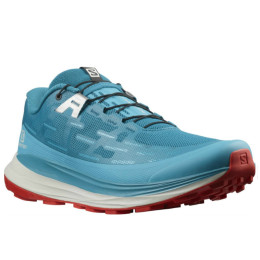 Chaussures de running hommes Salomon Ultra Glide bleue CrystalTeal