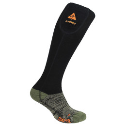 Chaussettes chauffantes Alpenheat Fire Wool Socks noir / gris black / green
