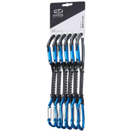 Set dégaines Climbing Technology Lime-M set 12 cm DY 6 ks bleu foncé anthracite/blue