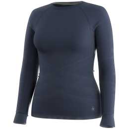 T-shirt fonctionnel femme Smartwool Women's Intraknit All-Season Merino Base bleu foncé Deep Navy
