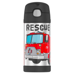 Thermos enfant Thermos Funtainer rouge / gris Firefighters