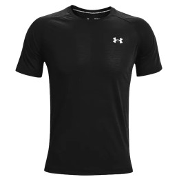 T-shirt homme Under Armour Streaker SS vert Black / Black / Reflective