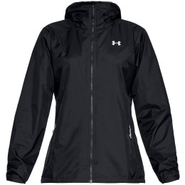 Coupe-vent femme Under Armour UA Forefront Rain Jacket vert Black / / Ghost Gray