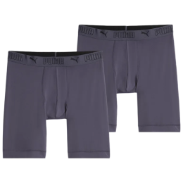 Caleçon homme Puma Sport Microfiber Long Boxer 2P